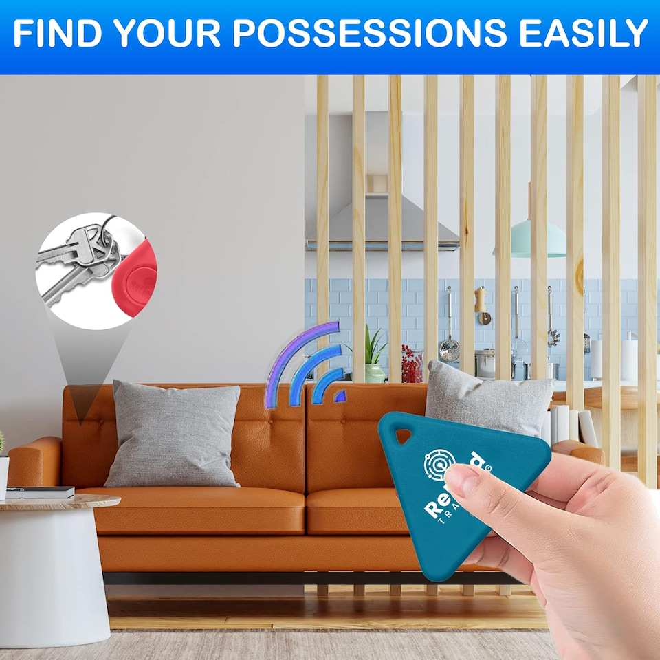 image 1 of R3 Smart Tracker for Android & iPhone Bluetooth 5.0 Samsung GPS AirTag