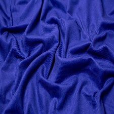 Minerva Core Range Blue 8 Wale Cotton Corduroy Fabric for Dressmaking, 142.5cm / 56" Wide - per metre