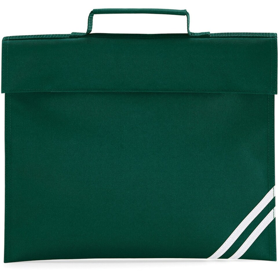 image 1 of Quadra Classic Book Bag - 5 Litres - Bottle Green - One Size