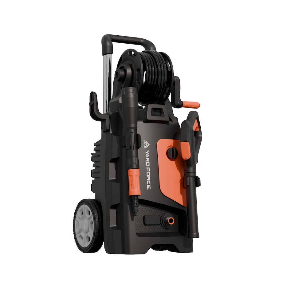 image 1 of Yard Force 2800W Dual Pump High Pressure Washer 150Bar, 800L/h Flow Rate, Digital Spray Gun & 8m Hose | Black