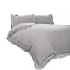 image 8 of Tia Trellis Polycotton Reversible Duvet Cover Set with Pillowcase Pink | Super King