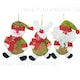 image 6 of 3 Handmade Novelty Christmas Tree