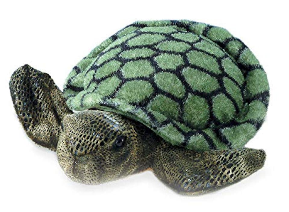 image 1 of Mini Flopsies Splish-splash Sea Turtle 8in - Brand New