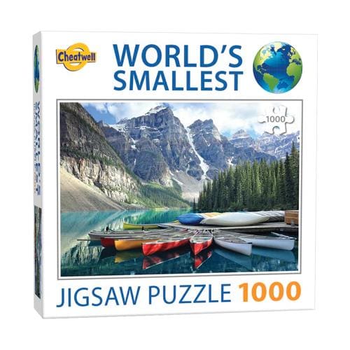 World's Smallest: Banff Puzzle (1000 Pieces) - Brand New