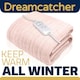 image 7 of Dreamcatcher Deluxe XL Electric Throw Heated Double Over Blanket Fleece - Pink | Pink | Pink | One Size | 1