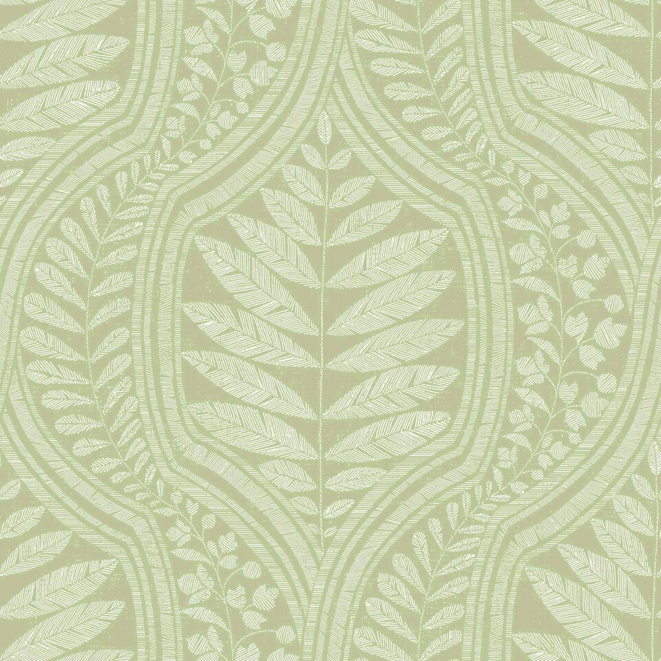 image 1 of Fine Decor FD25952 Juno Wallpaper, Green Multi