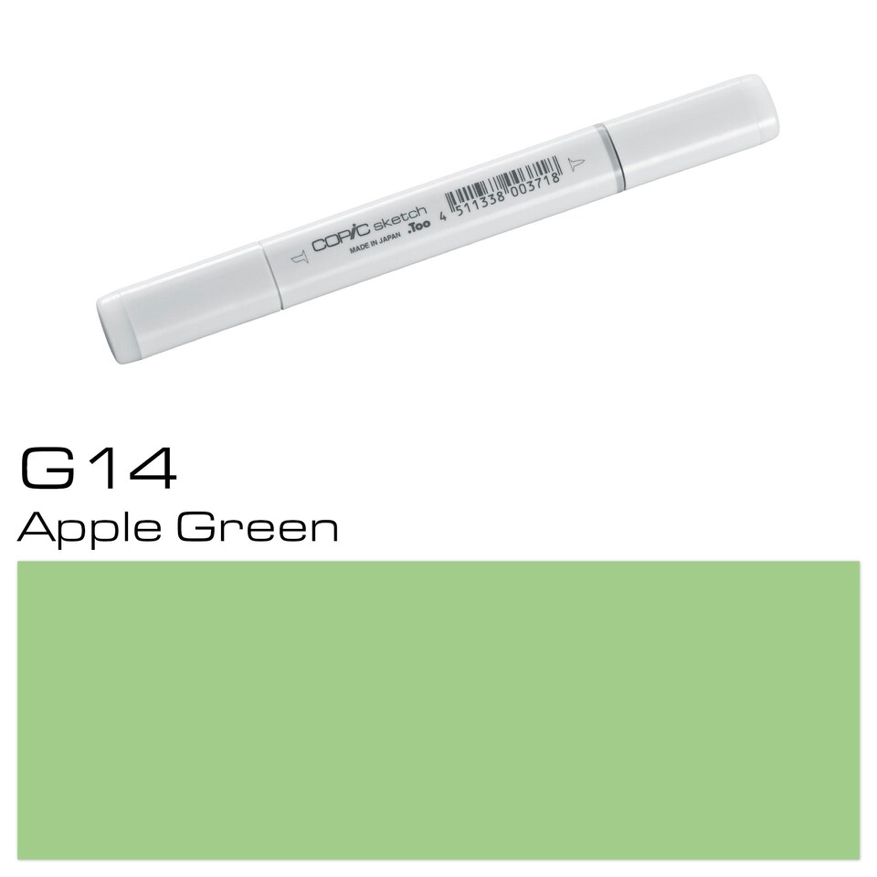 image 1 of Copic Sketch Marker, Apple Green, Single Pen
