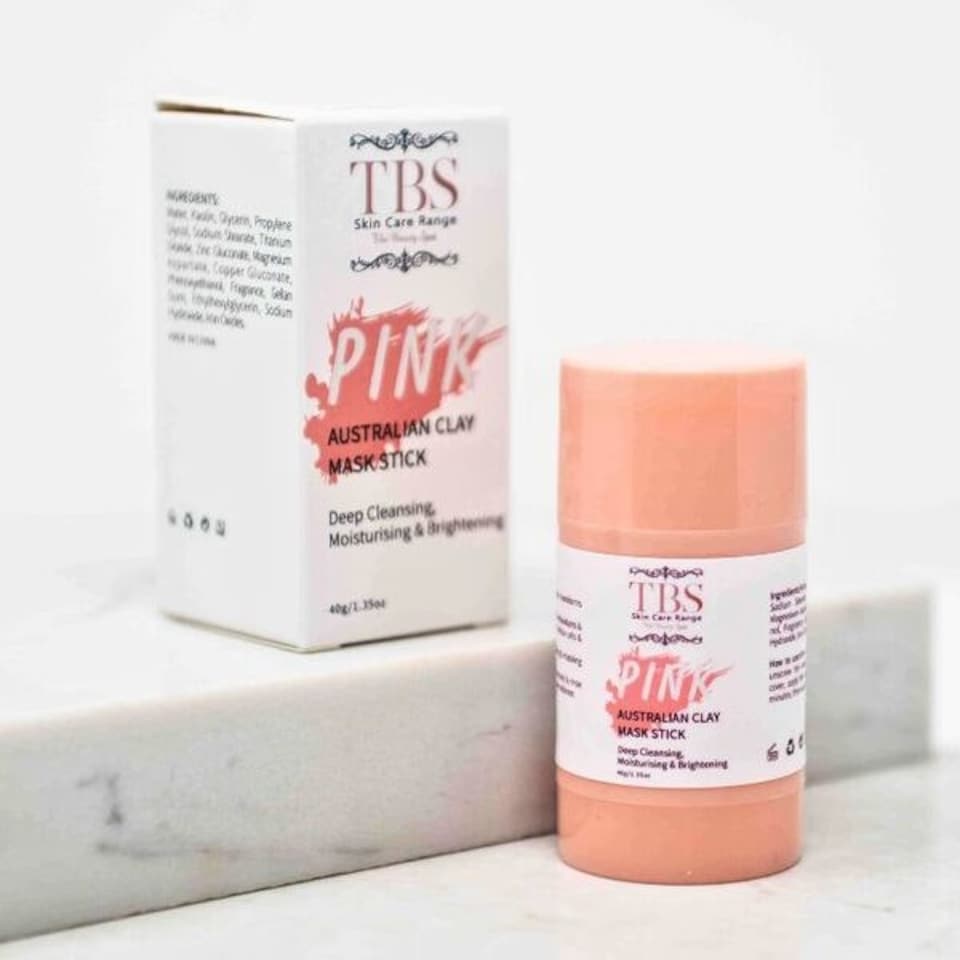 image 1 of TBS Australian Pink Clay Mask Stick 40g
