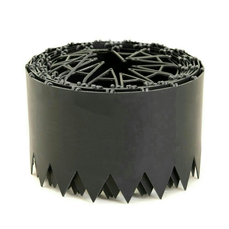 image 1 of 50m Easy Lawn Edging in Black | Black | 1