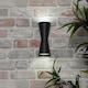 image 2 of BHS Melby Outdoor Wall Light, Dark Grey