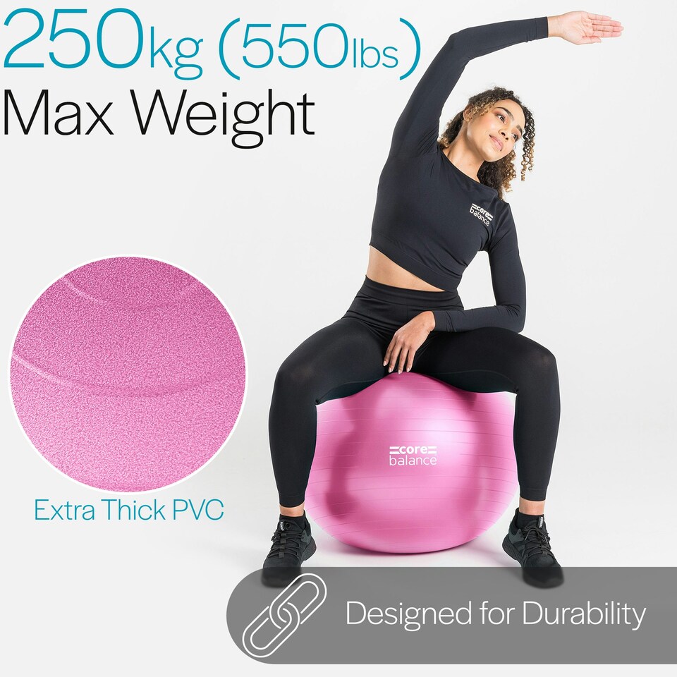 image 1 of Anti-Burst Gym Ball