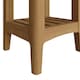 image 8 of Newark Ash 1 Drawer Slim Bedside