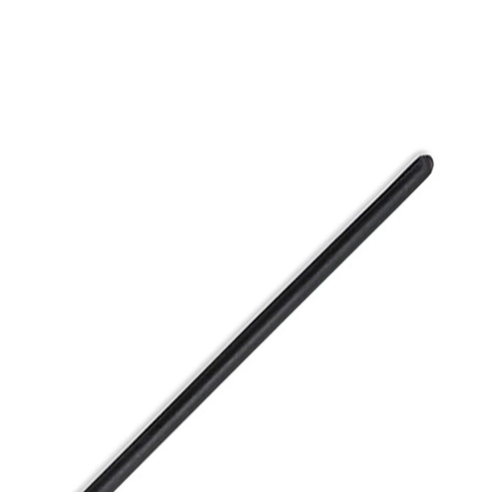 image 1 of Shires Leather Horse Show Cane - Black - 24in