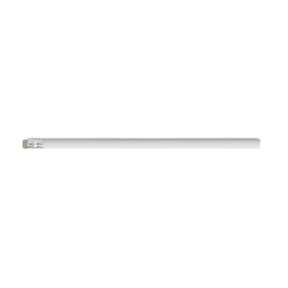 image 1 of MidOcean Stomp Pencil With Eraser - White - One Size