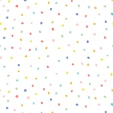 Spots and Dots Wallpaper in Multicoloured | Multi | Multicoloured