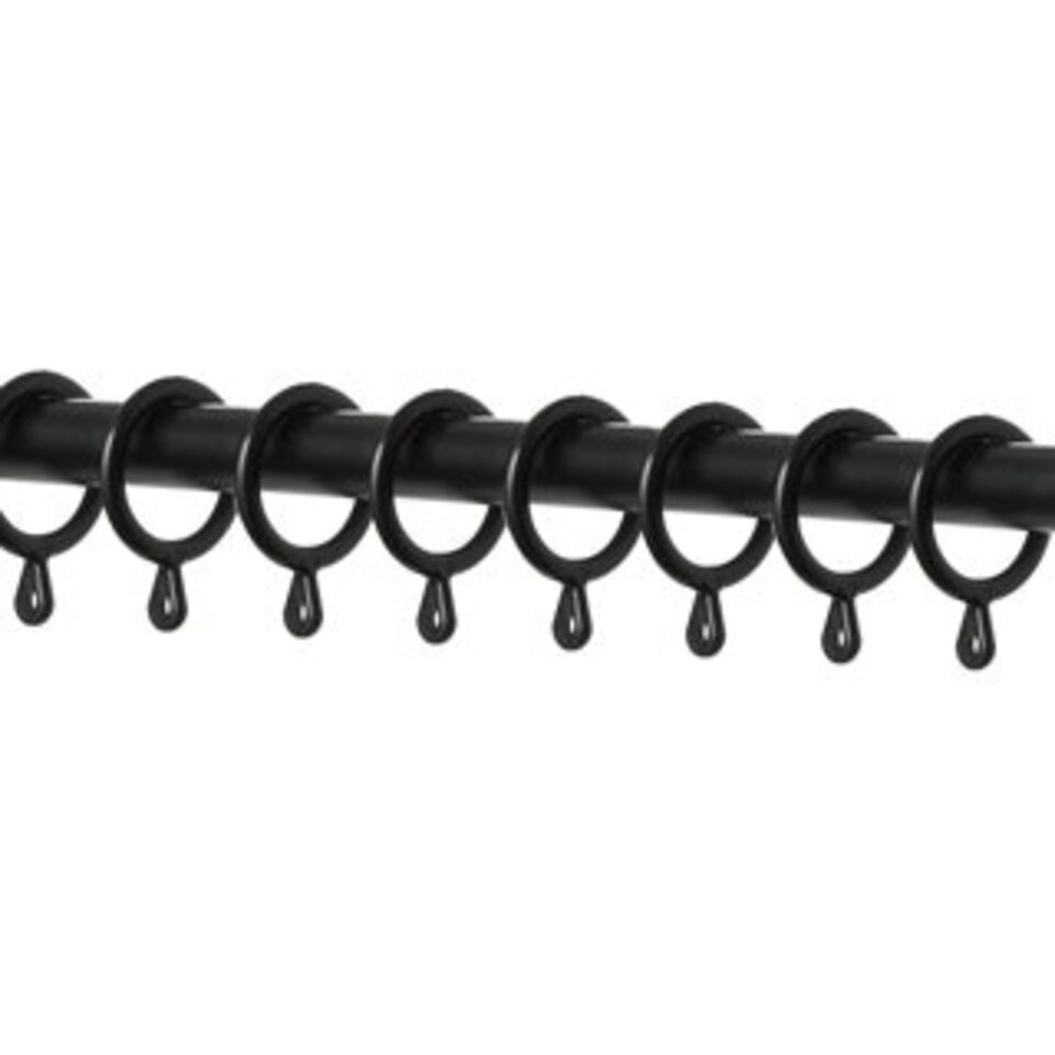 image 1 of 19mm Black 420cm Crown Bay Pole Set 420cm Black | Black