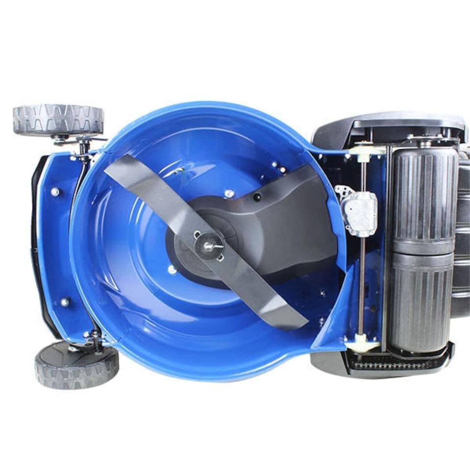 image 1 of Hyundai Self Propelled Petrol Roller Lawnmower 21"/53cm 196cc Foldable Lawn Mower HYM530SPR