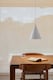 image 2 of Lina Dome Pendant Ceiling Light White 2700K