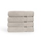 image 1 of Martex 100% Cotton Silver Hand Towels (Pack of 4) Silver | Hand towel