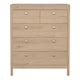 image 2 of Madrid Chest 3+2 Drawers in Jackson Hickory Oak