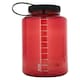 image 3 of Mountain Warehouse 1L Plastic Bottle with Wide Screw Top Leak Proof Lid BPA Free Red