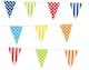 image 1 of Multi Mix Party and Easter Bunting 10m with 20 Pennants