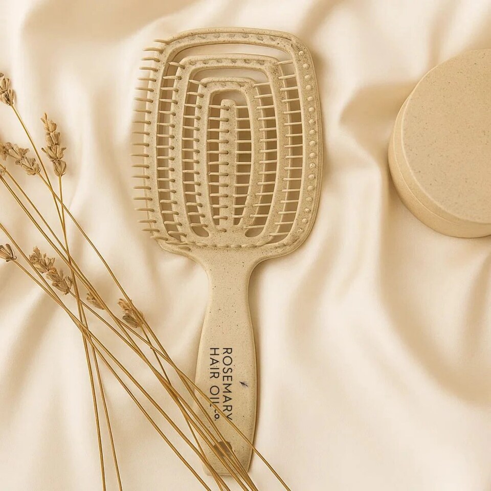 image 1 of Rosemary Hair Oil Co Scalp Soothe Essential Detangling Brush