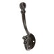 image 1 of Hammer & Tongs Ball End Hat & Coat Hook - W35mm x H135mm - Black