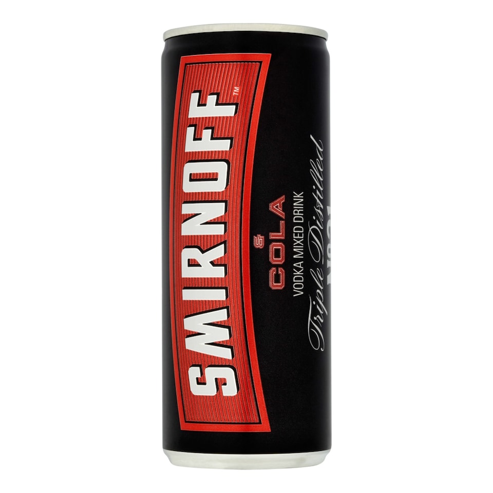 Smirnoff & Cola Premix 250ml