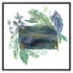 image 2 of Green leaves board (Picture Frame) Brown | S