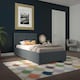 image 1 of Kelly Bed with Storage Fabric Navy, Single