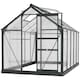 image 6 of Outsunny 6x10ft Walk-In Polycarbonate Greenhouse Plant Grow Aluminium