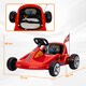 image 7 of AIYAPLAY 6V Electric Go Kart w/ Music, Light, Horn, for Ages 3-5 Years, Red