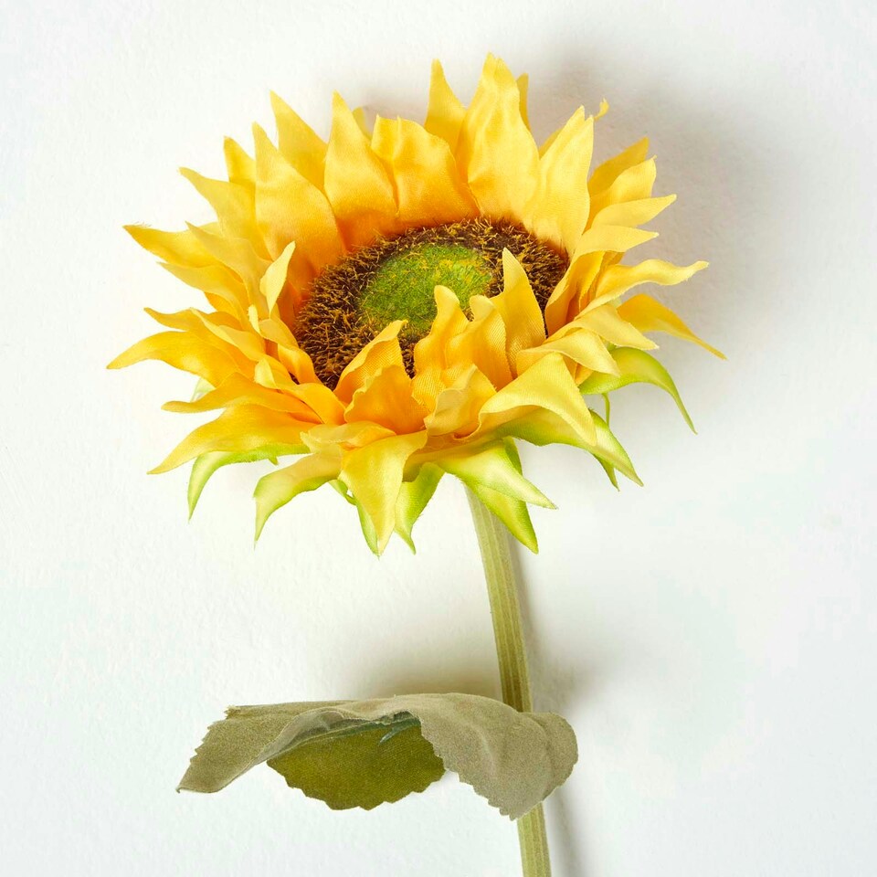 image 1 of Homescapes Sunflower Single Stem 80 cm