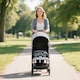 image 8 of AIYAPLAY Travel Stroller with Easy Folding, Lightweight Pushchair Grey | Light Grey