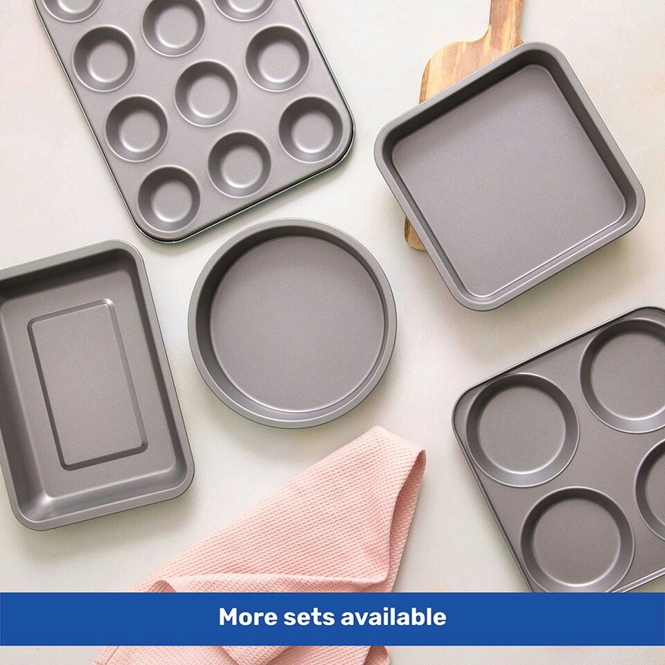 image 1 of BetterWare Essentials Non-Stick 6 Piece Baking & Roasting Set