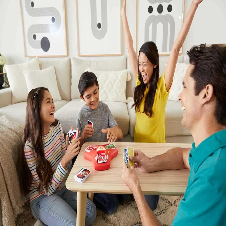 image 1 of UNO TRIPLE PLAY CARD GAME