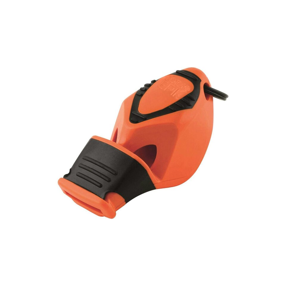 image 1 of Fox 40 Epik CMG Safety Whistle - Orange/Black - One Size