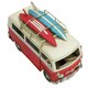 image 3 of Quality Retro Metal Vintage Camper Van Metal Model Replica Ornament Gift
