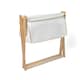 image 5 of Clair de Lune Organic Folding Crib - White