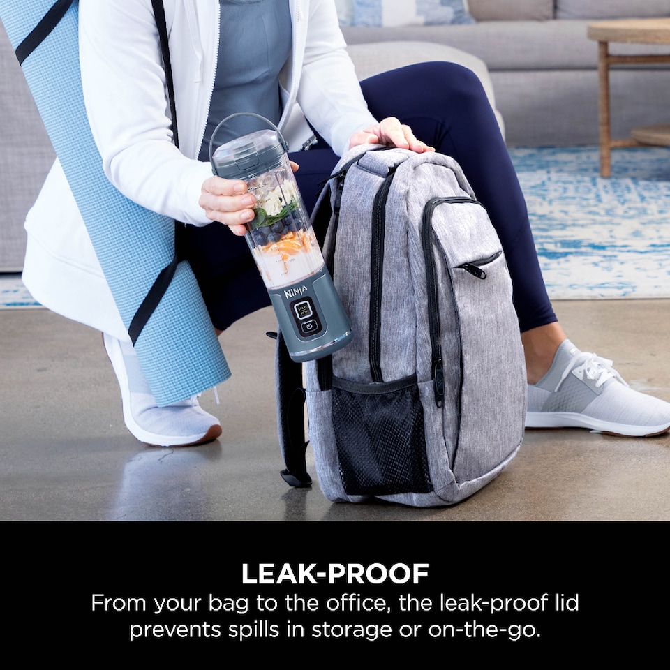 image 1 of Ninja Blast Cordless Portable Blender in Denim Blue BC151UKNV | Blue | Denim Blue | 1