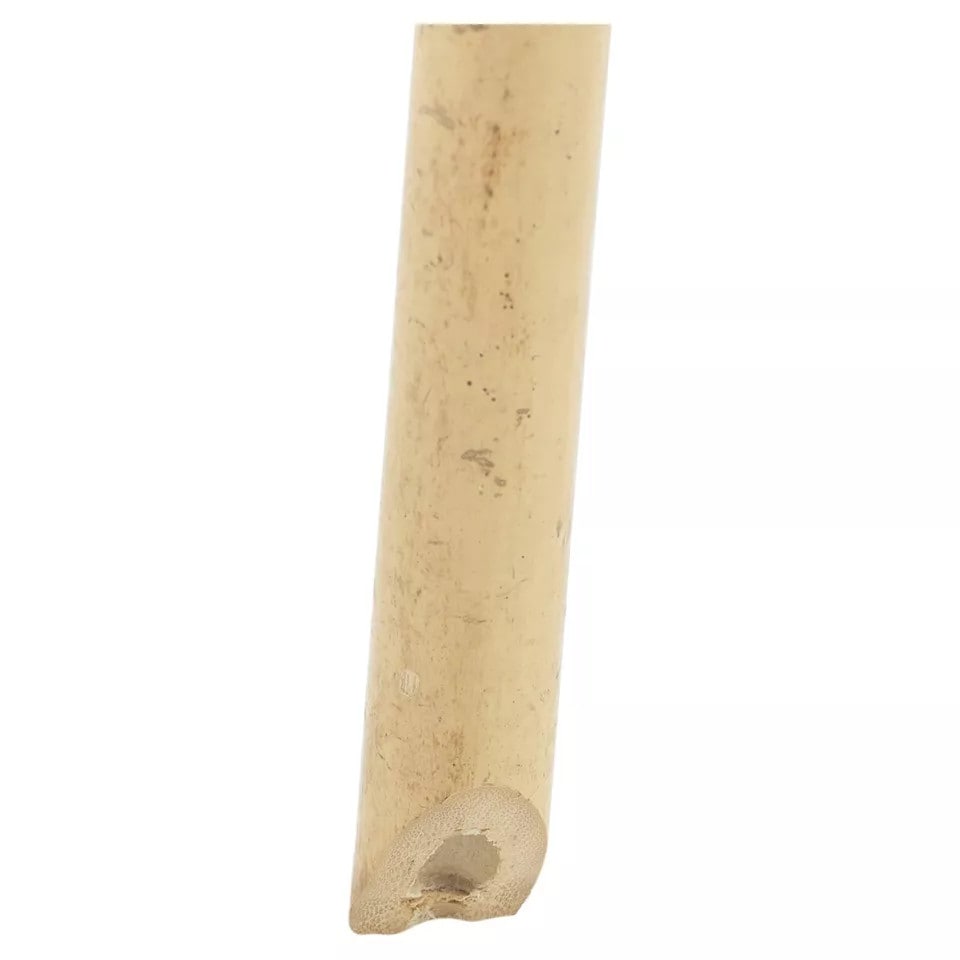 image 1 of Black Bamboo Torch Lanterns - Outdoor Garden Oil Patio Lights