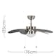 image 6 of ValueLights Typhoon 30 Inch Ceiling Fan with Light