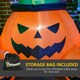 image 10 of Outsunny 6ft Inflatable Halloween Large Pumpkin in Hat with Four Small Pumpkins, Blow-Up Outdoor LED Display for Lawn, Garden, Party