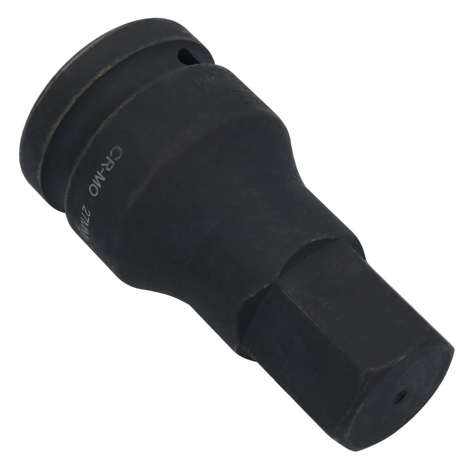 image 1 of 27mm 3/4" Drive Extra Deep Impact Hex Allen Key Socket Impacted 88mm Long