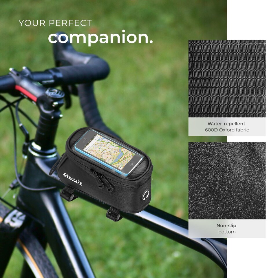 image 1 of Bicycle Repair Stand and Frame Bag Set is Folding, Lightweight and Durable | Black | black | 108 x 81 x 169 cm | 1