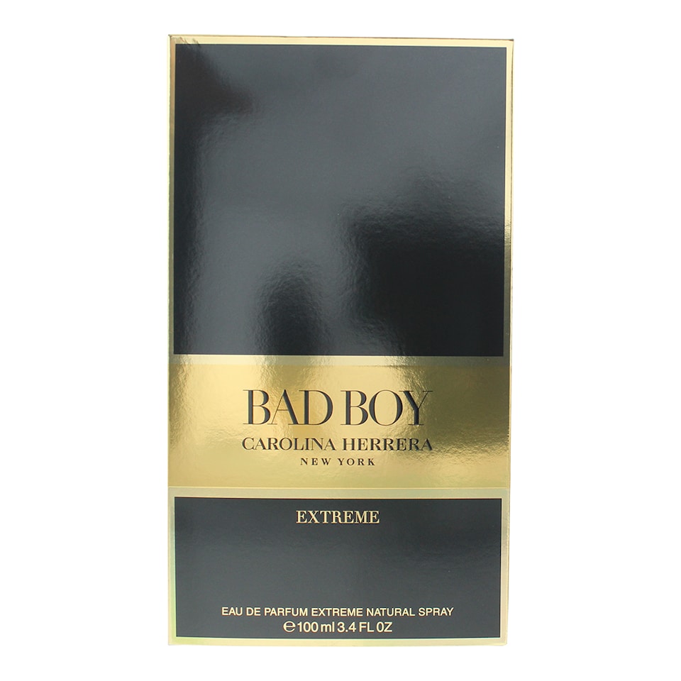 image 1 of Herrera Bad Boy Extreme EDP Spray 100ml | Black | black | 100 ml