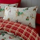 image 8 of Christmas Dogs Reversible Duvet Cover Bedding Set With Pillow Cases | Brown | Super King