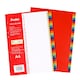 image 1 of A4 Coloured Plastic 31 Part Tabbed Index Dividers - File