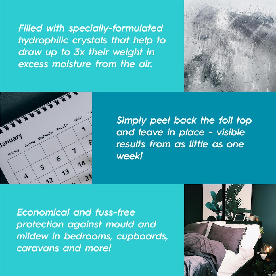 image 1 of Ashley Scented Interior Dehumidifiers - 500ml - Vanilla - Pack of 20